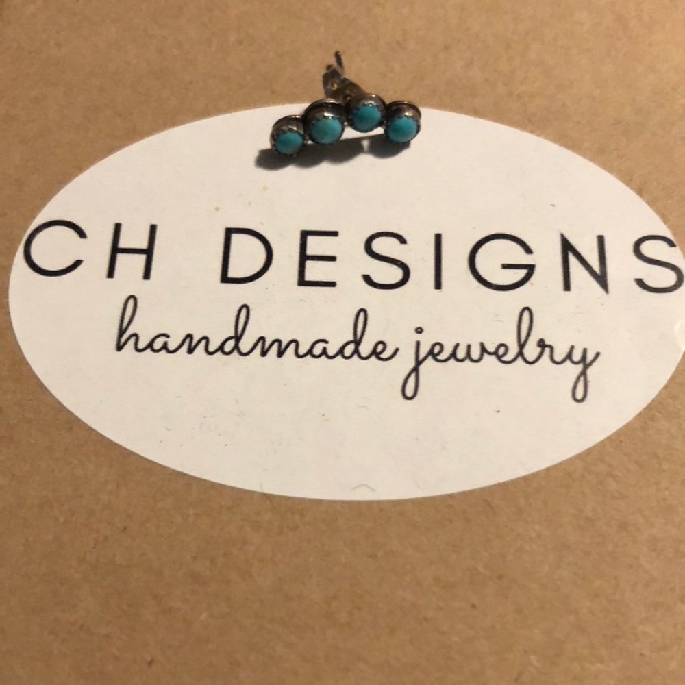 Turquoise Handmade Cartilage Earring
